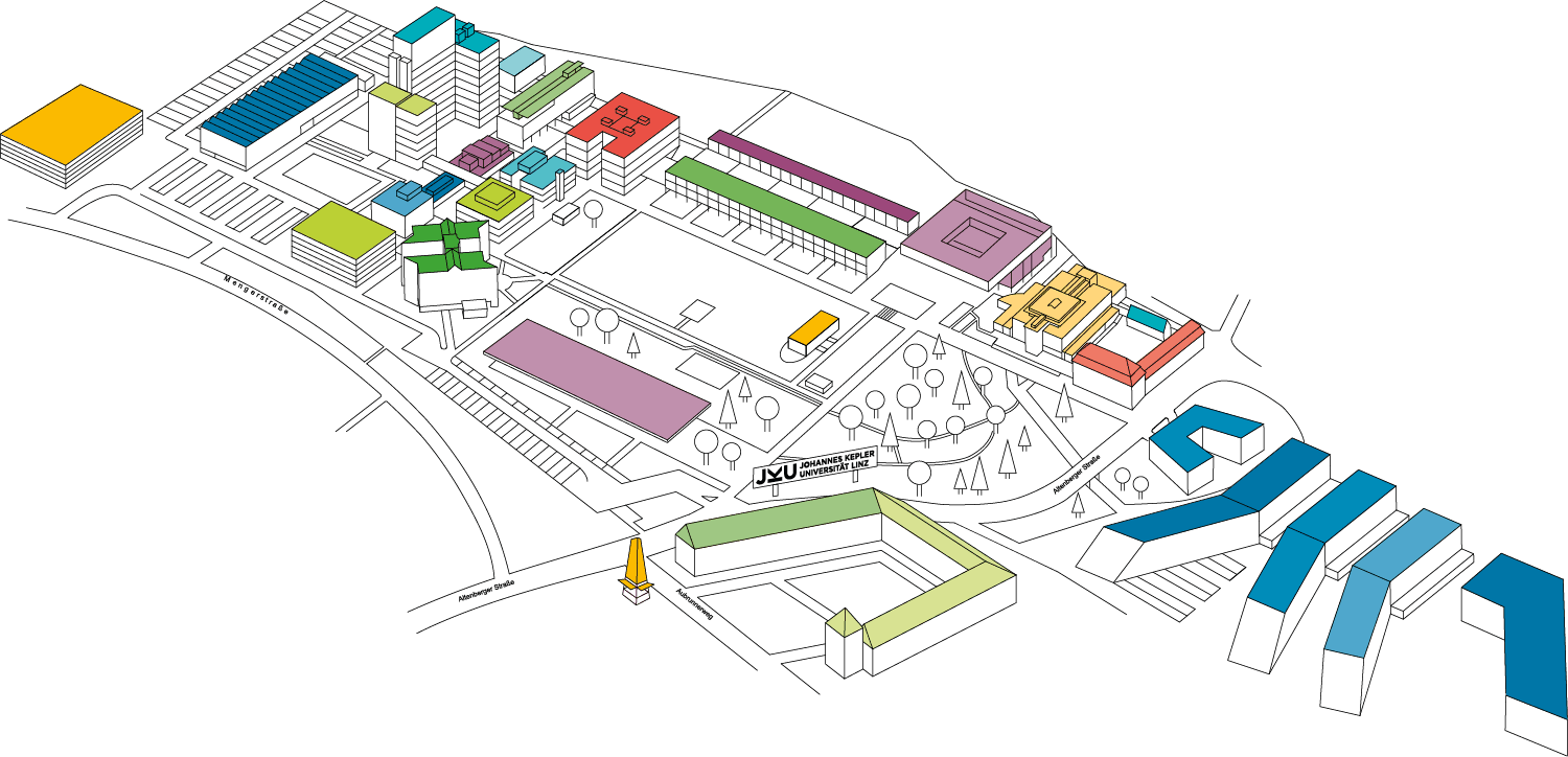 JKU campus map